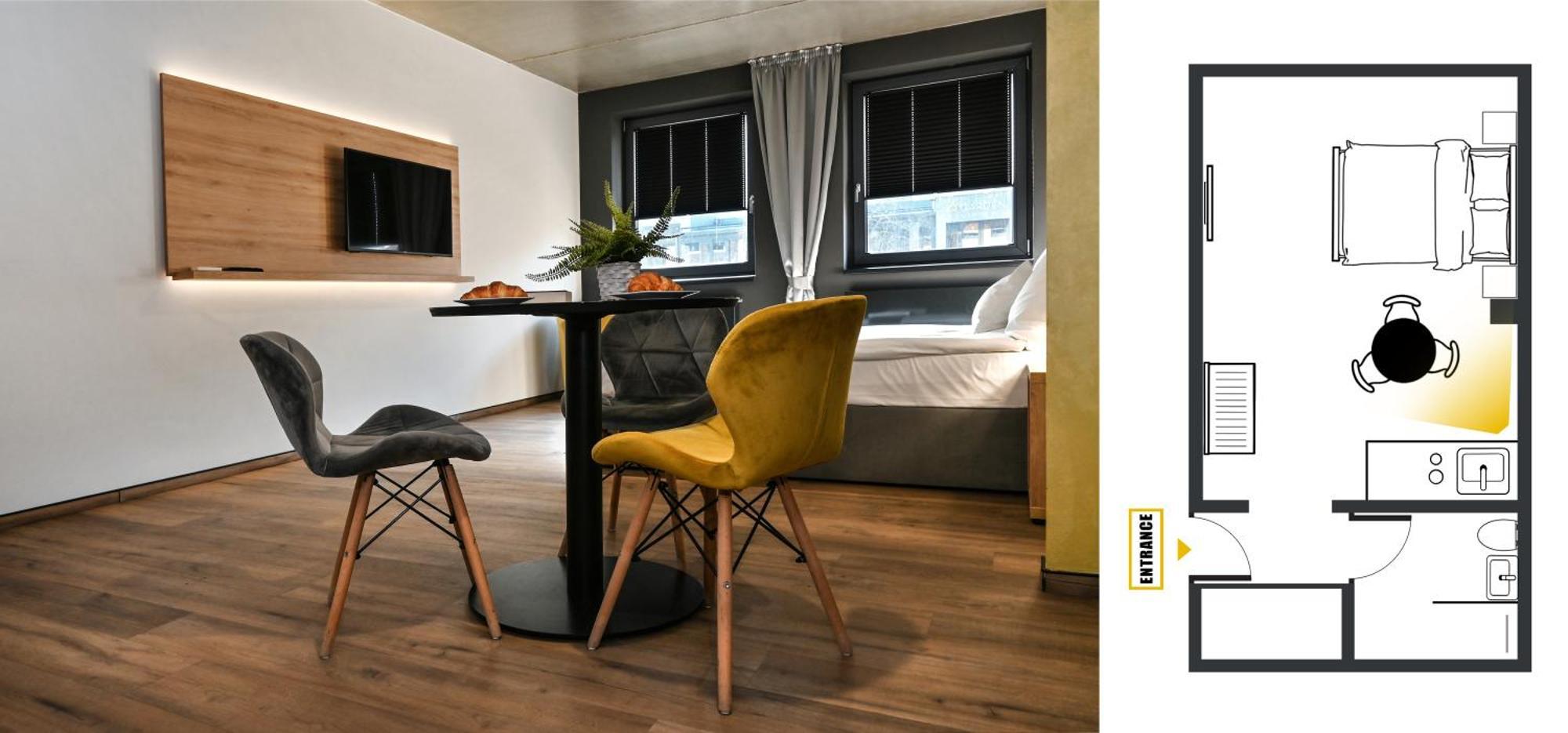 Zafir Apartman Sárvár Eksteriør bilde